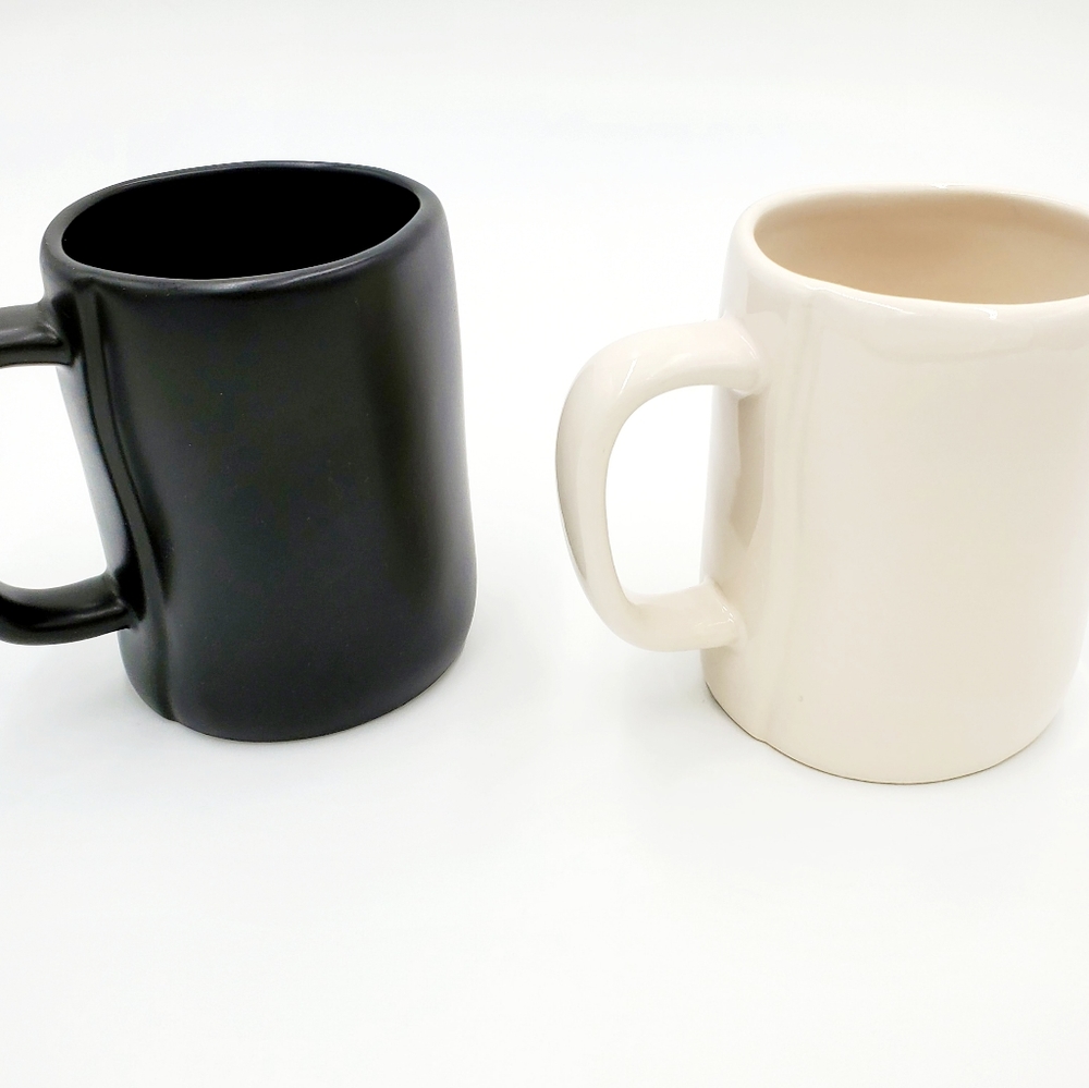 RAE DUNN Happy Wife Happy Life Coffee/Tea Mug Set - Picture 2 of 5